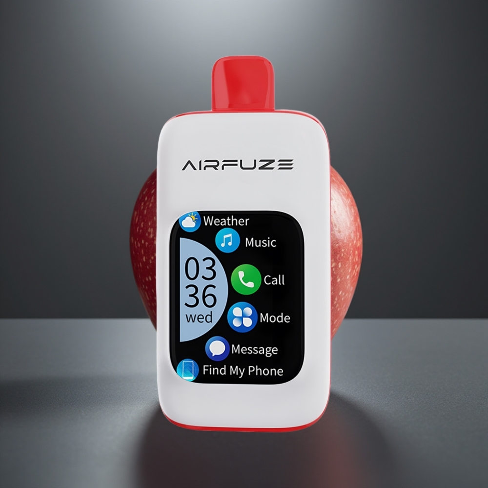 AirFuze Smart 30000 Puffs Triple Æble 2,01" Touch Skærm 900mAh Type-C