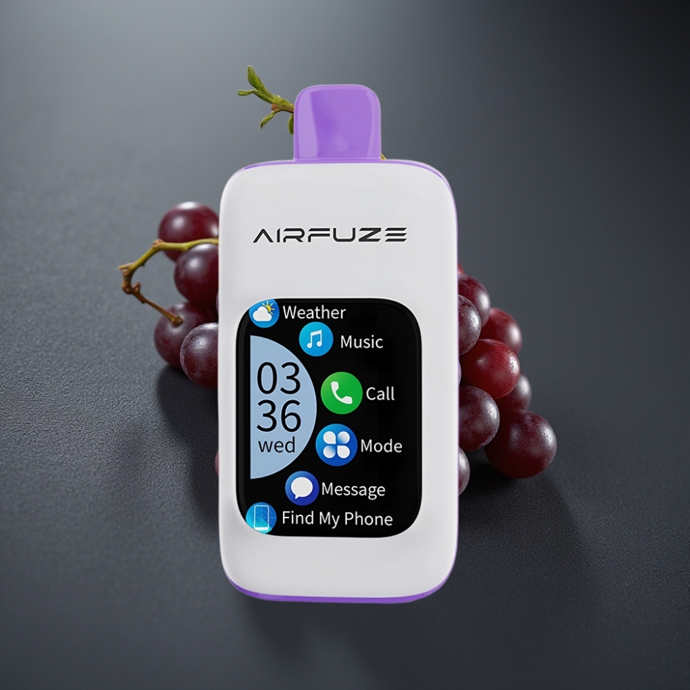 Airfuze Smart Pro 40000 Puffs Vinbær Smag 20ML 900mAh