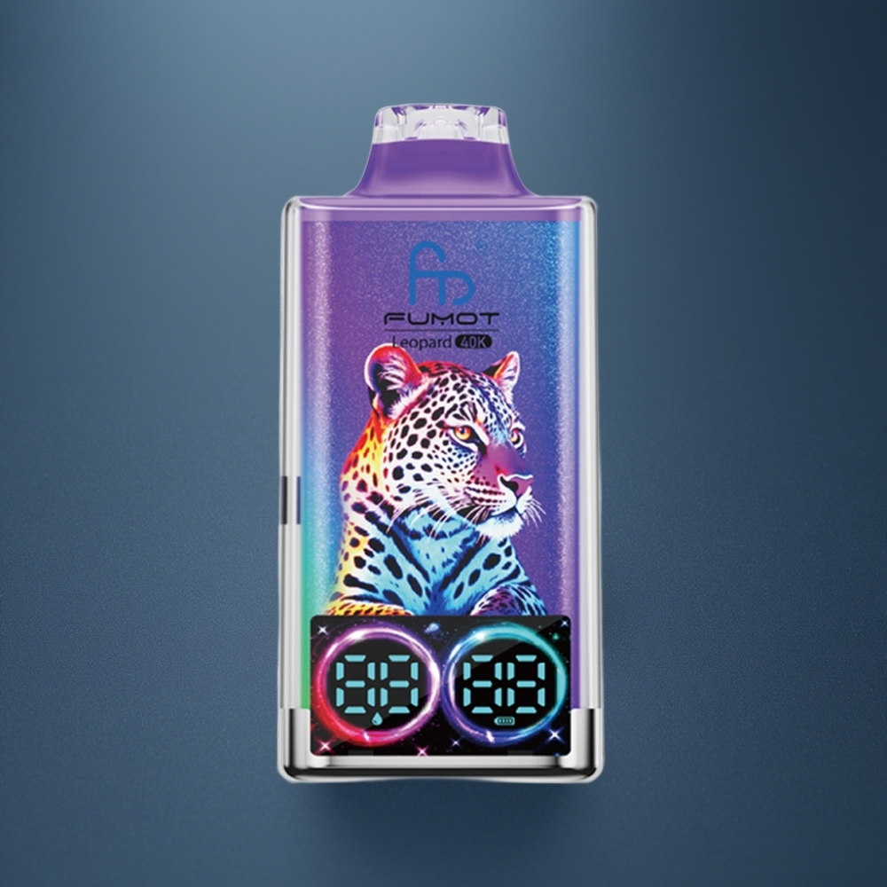 Fumot Leopard 40K Puffs Mr Blå Dual Mesh Type-C 700mAh