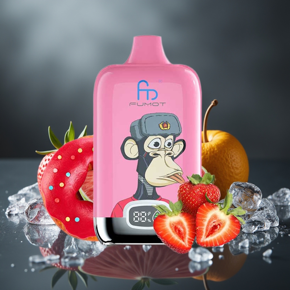 Fumot Tornado Digital Box 12000 Puffs Lush Is (20ml, 550mAh, Type-C)