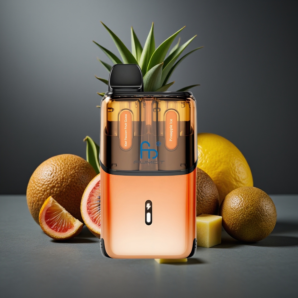 Fumot Ultra T32000 32000 Puf Kiwi Passionsfrugt Guava - Ananas Is 800mAh 24ml Type-C