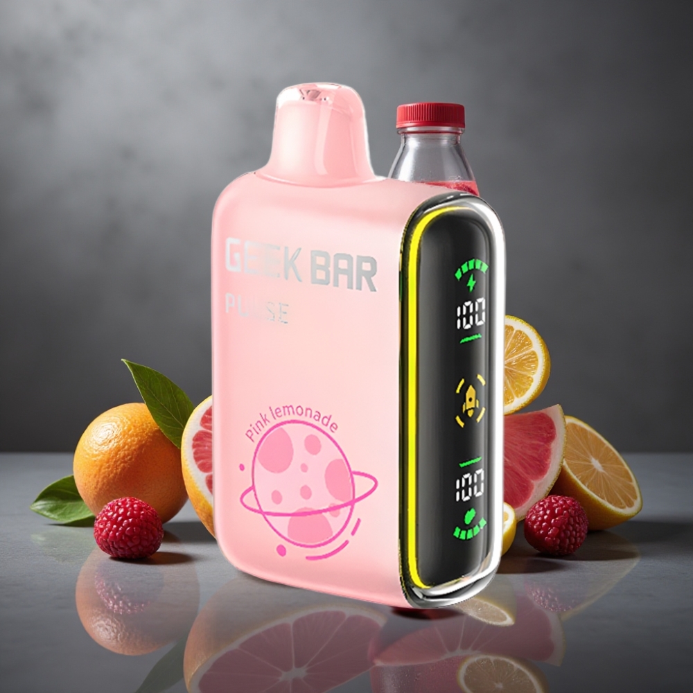 GEEK BAR Pulse 15000 Puffs 16ML 5% Luftstrømsjustering USB Type-C