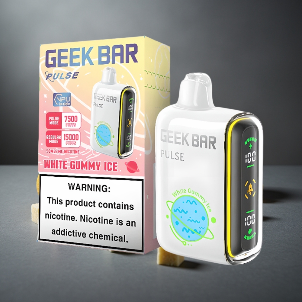 GEEK BAR Pulse 15000 Puffs 16ML 5% Luftstrømsjustering USB Type-C