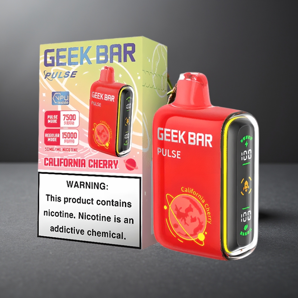 GEEK BAR Pulse 15000 Puffs 16ML 5% Luftstrømsjustering USB Type-C