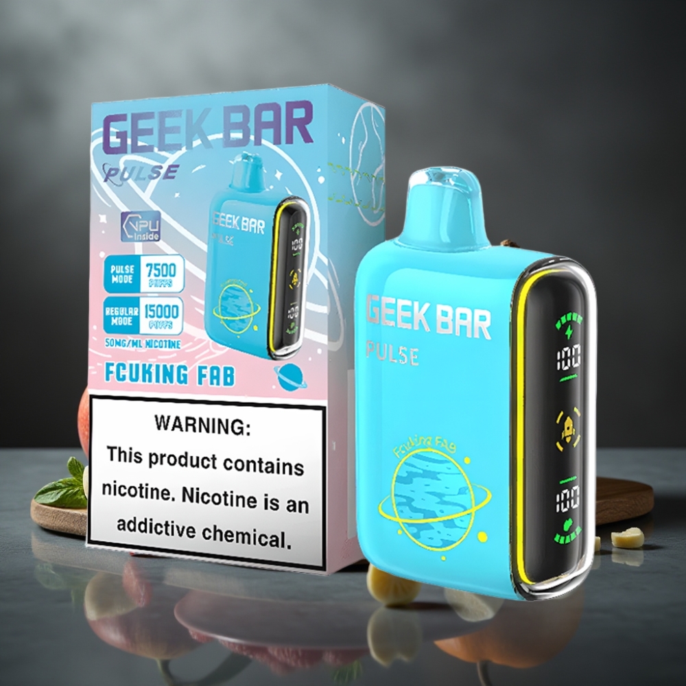 GEEK BAR Pulse 15000 Puffs 16ML 5% Luftstrømsjustering USB Type-C