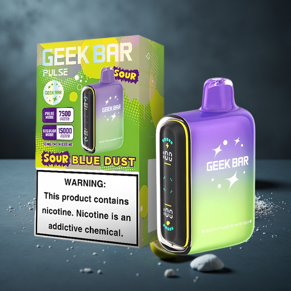 GEEK BAR Pulse 15000 Puffs Sur Edition 16ML 5% USB-C Justerbar Luftflow