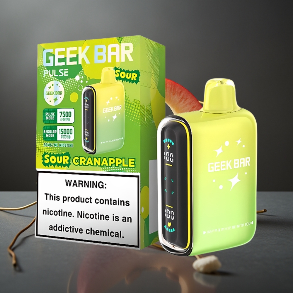 GEEK BAR Pulse 15000 Puffs Sur Edition 16ML 5% USB-C Justerbar Luftflow