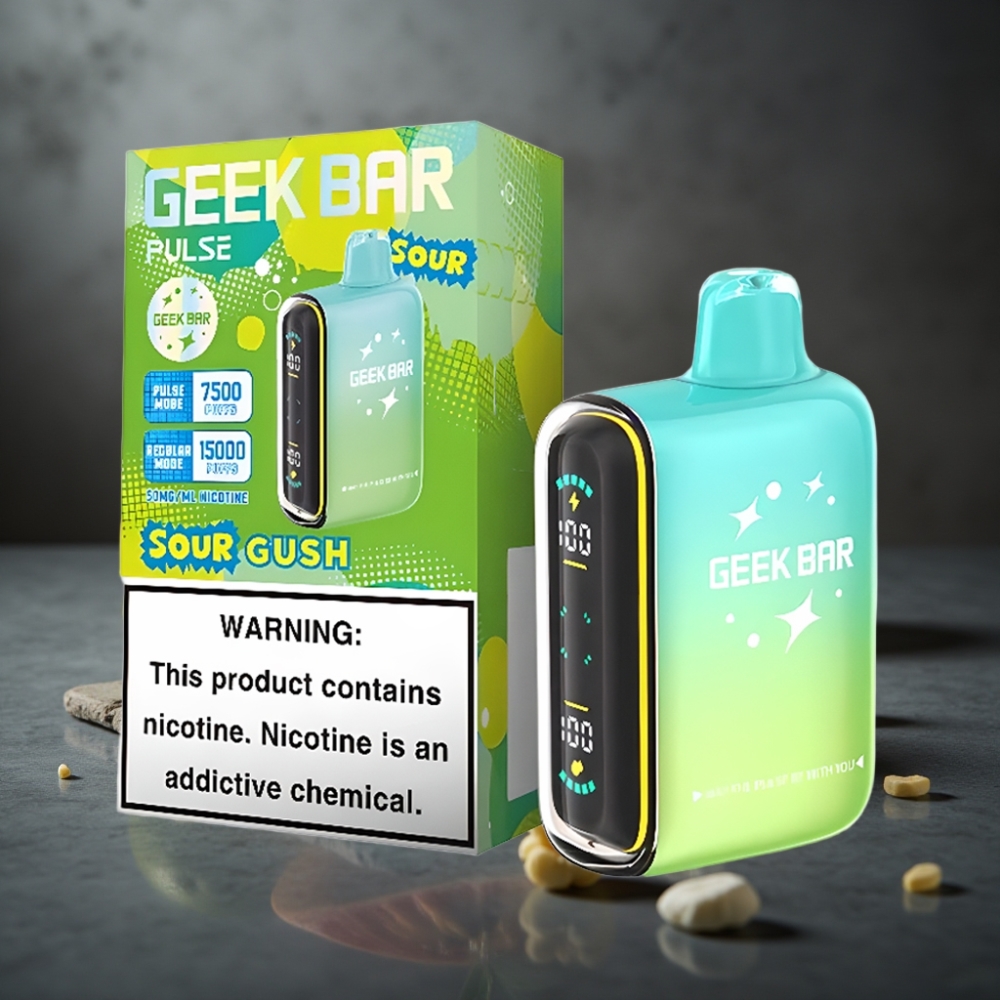 GEEK BAR Pulse 15000 Puffs Sur Edition 16ML 5% USB-C Justerbar Luftflow
