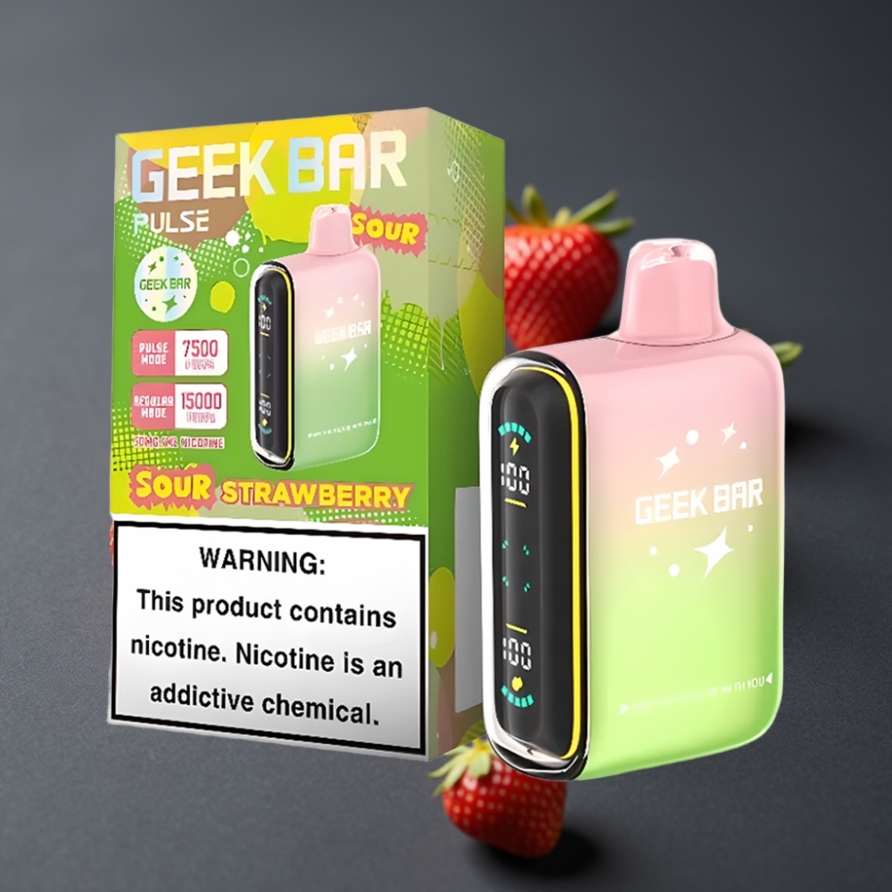GEEK BAR Pulse 15000 Puffs Sur Edition 16ML 5% USB-C Justerbar Luftflow