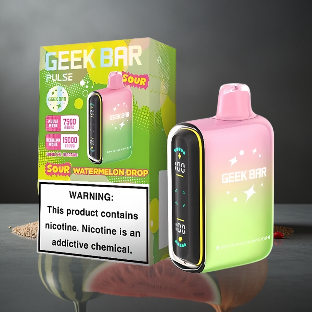 GEEK BAR Pulse 15000 Puffs Sur Edition 16ML 5% USB-C Justerbar Luftflow