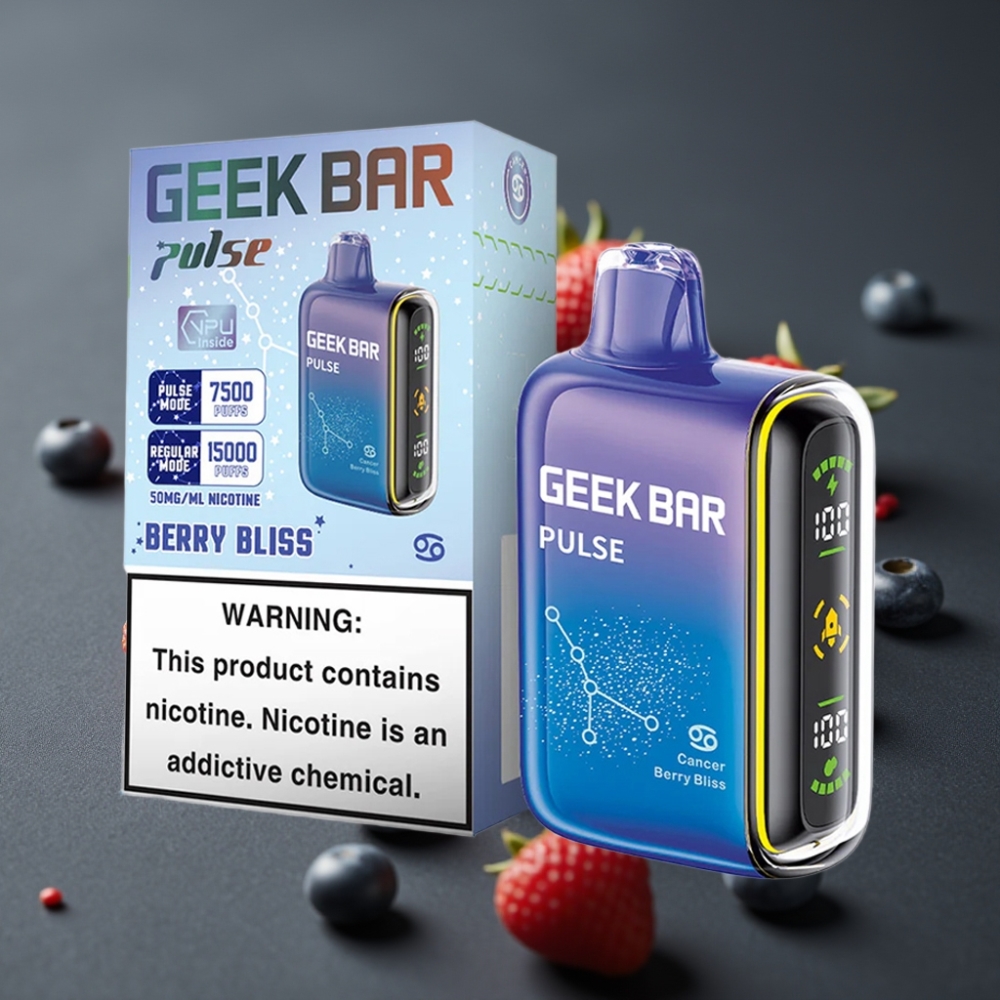 Geek Bar Pulse 15000 Puffs 16ML 5% Nicotine USB Type-C