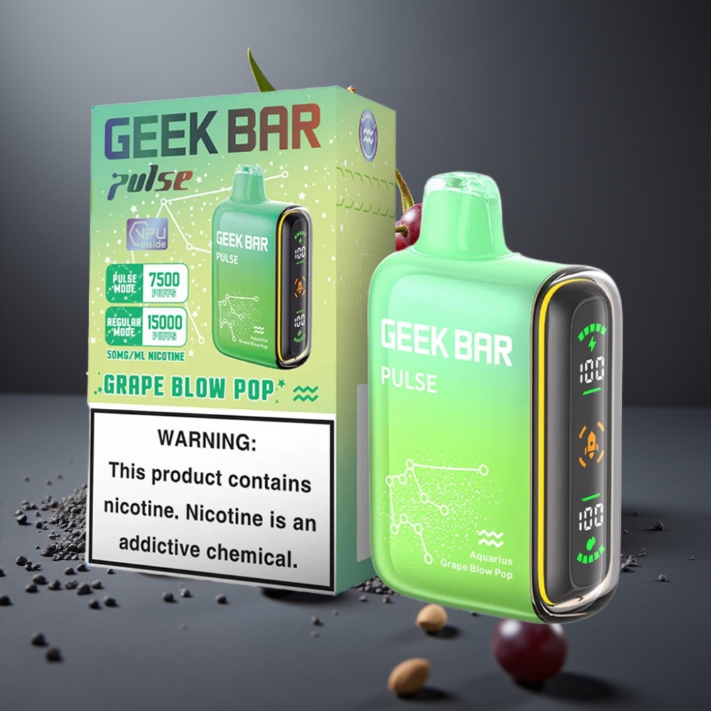 Geek Bar Pulse 15000 Puffs 16ML 5% Nicotine USB Type-C
