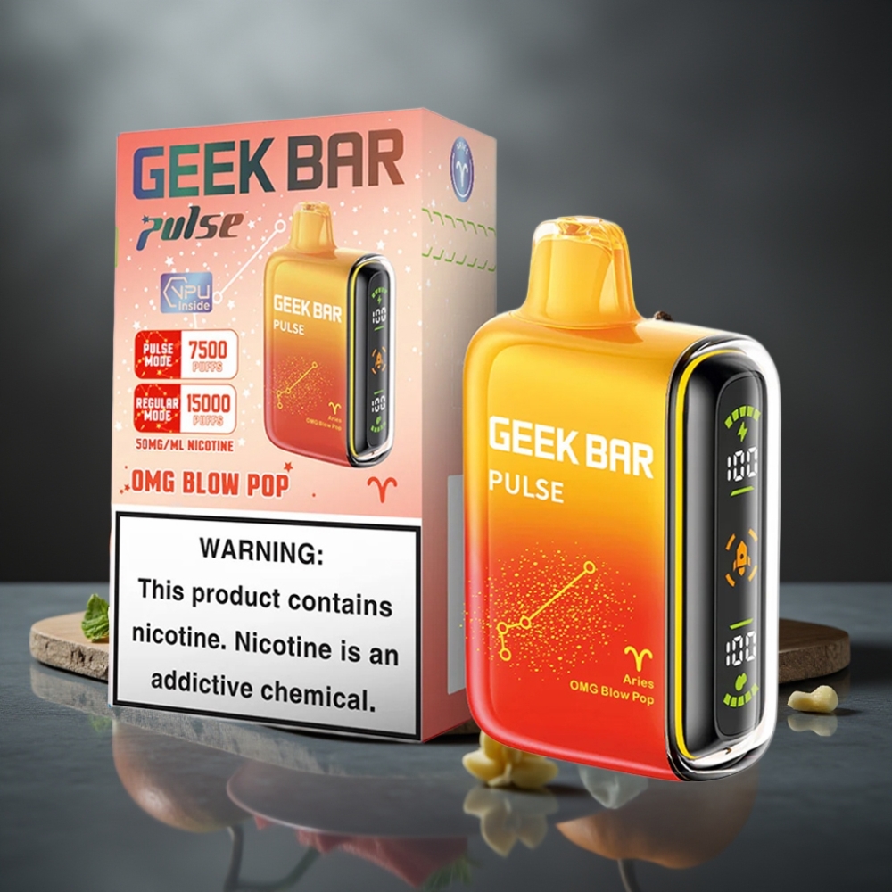 Geek Bar Pulse 15000 Puffs 16ML 5% Nicotine USB Type-C