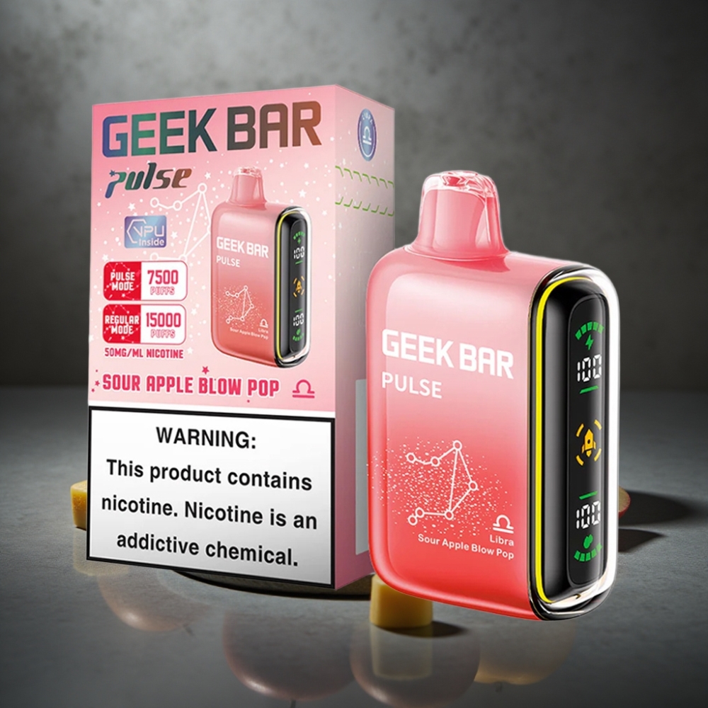 Geek Bar Pulse 15000 Puffs 16ML 5% Nicotine USB Type-C