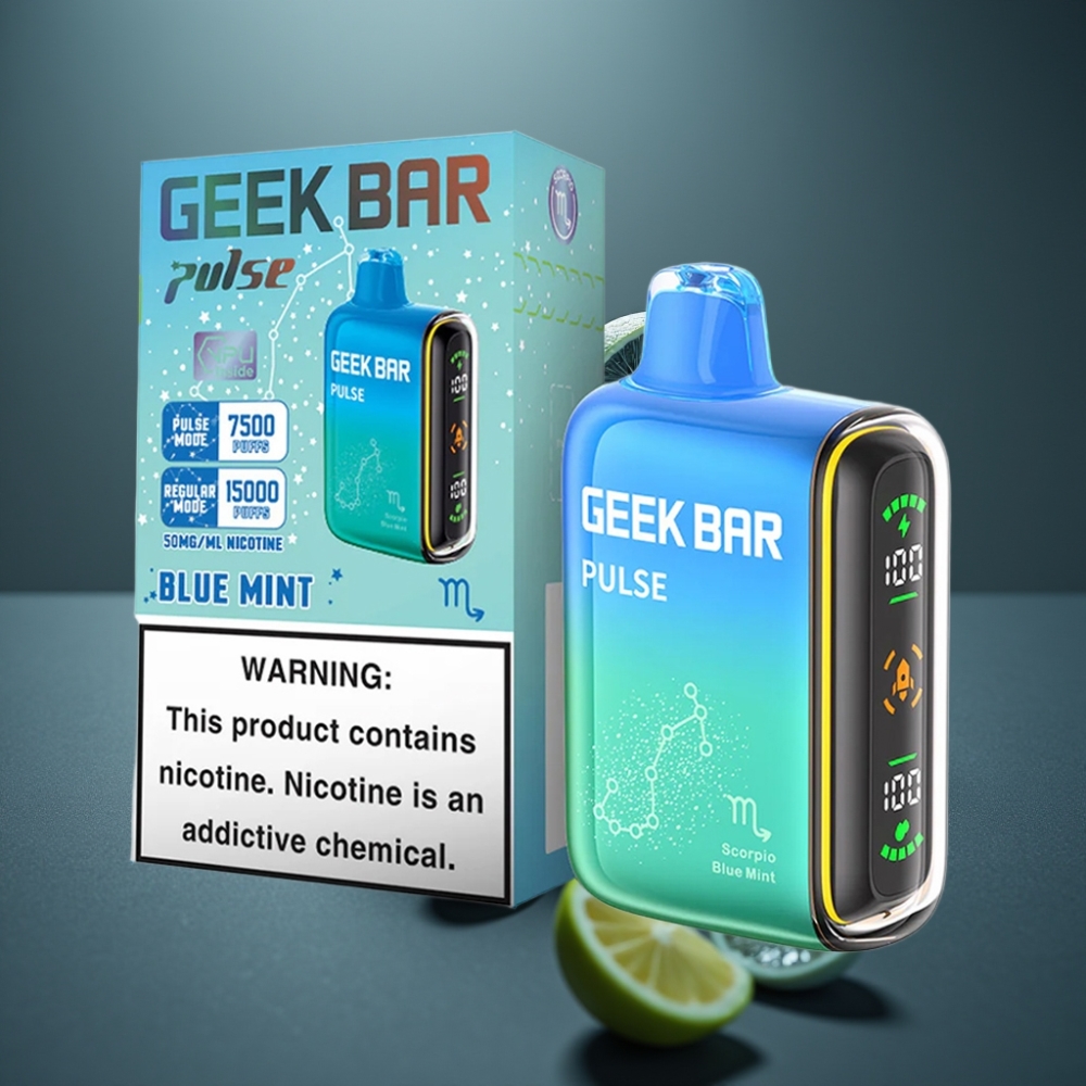 Geek Bar Pulse 15000 Puffs 16ML 5% Nicotine USB Type-C