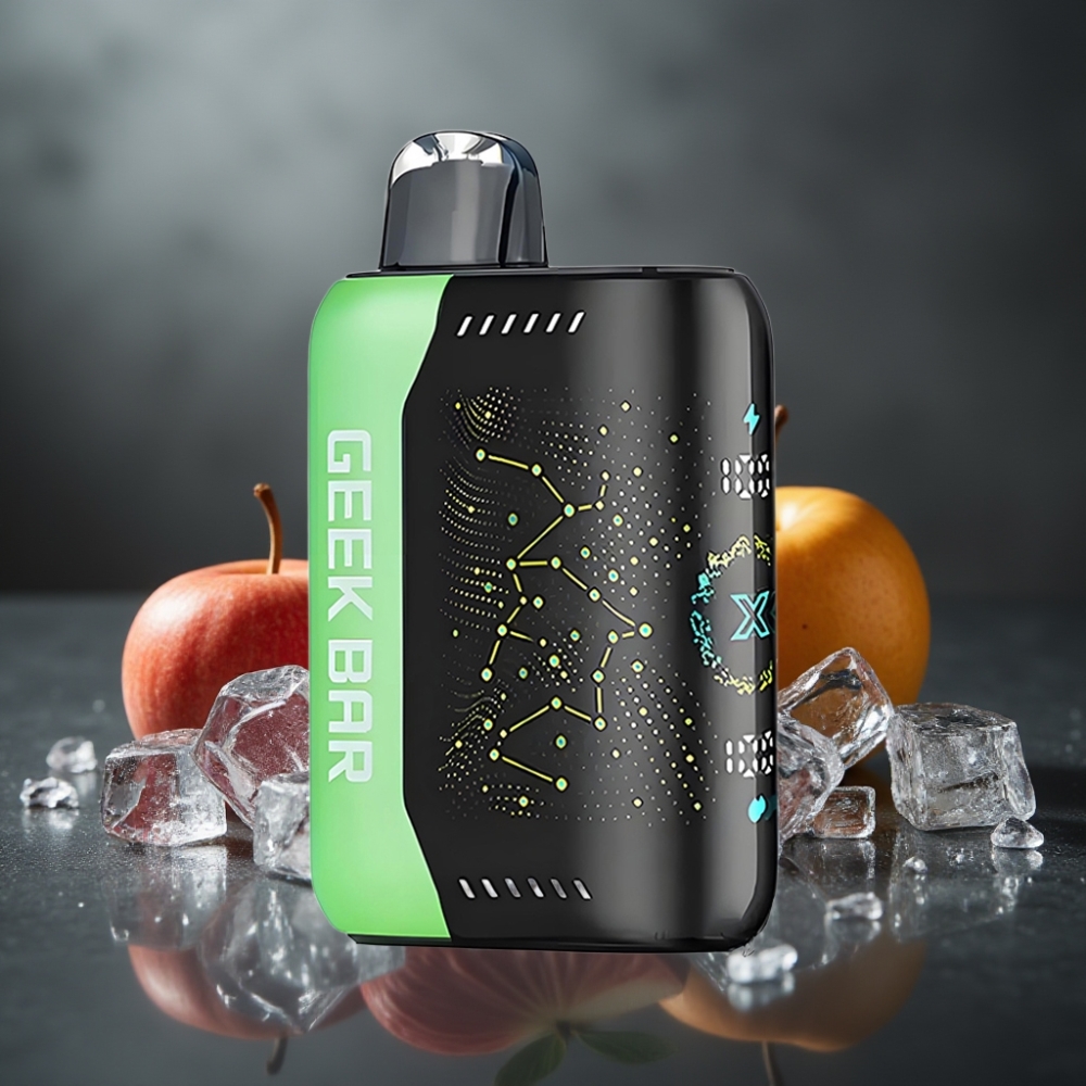 GEEK BAR Pulse X 25000 Puffs 0-5% Nikotin 18mL 3D Skærm Dual Mesh Coil