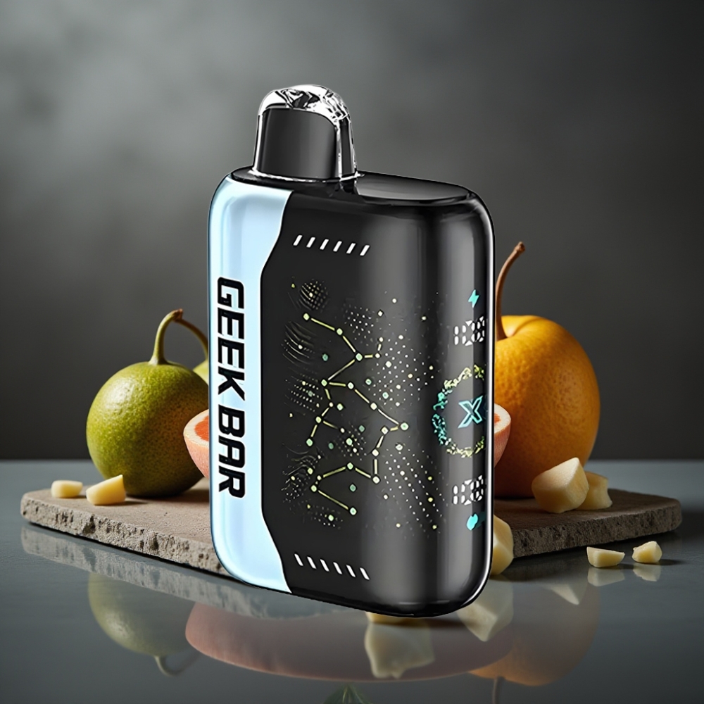 GEEK BAR Pulse X 25000 Puffs 0-5% Nikotin 18mL 3D Skærm Dual Mesh Coil