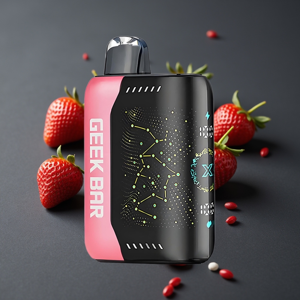GEEK BAR Pulse X 25000 Puffs 0-5% Nikotin 18mL 3D Skærm Dual Mesh Coil