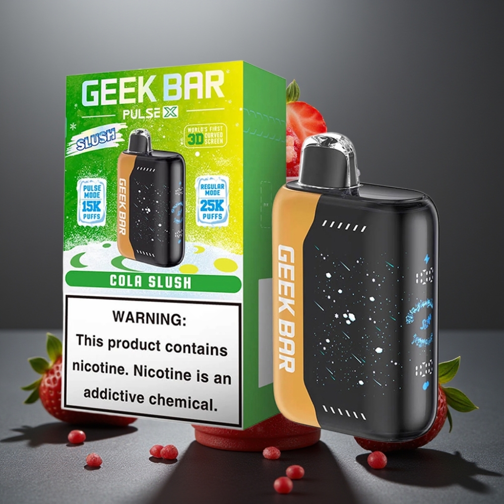 GEEK BAR Pulse X 25000 Puffs Slush Edition med 18mL E-væske og Dual Mesh Coil