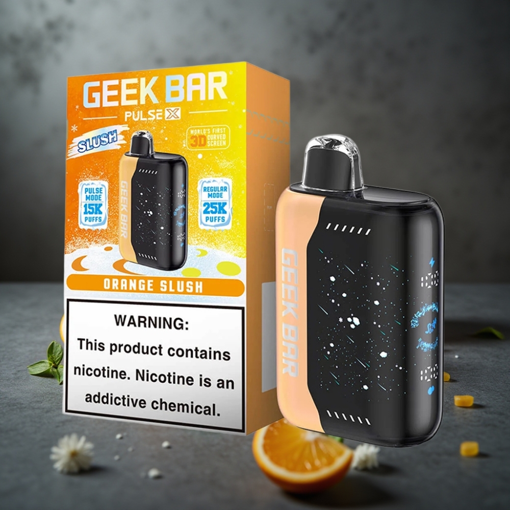 GEEK BAR Pulse X 25000 Puffs Slush Edition med 18mL E-væske og Dual Mesh Coil