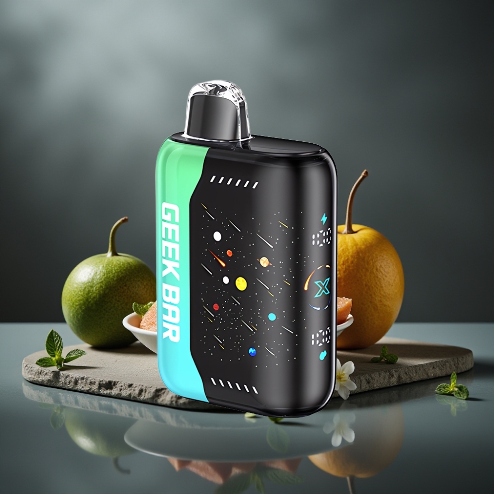 GEEK BAR Pulse X 42K Puffs Meteor Edition ATL Mynte med 3D-buet skærm & DTL Infinite Control