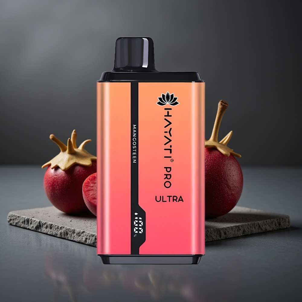 Hayati Pro Ultra 15000 Puffs Mangosteen (850mAh, 2×12ml, 2%)