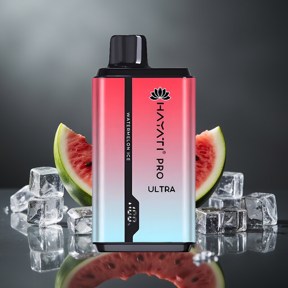 Hayati Pro Ultra 15000 Puffs Vandmelon Is 2×12ml 2% 49 Smage