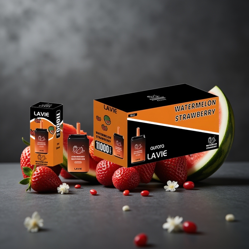LAVIE Aurora 11000 Puffs Jordbær Vandmelon 22ML Type C