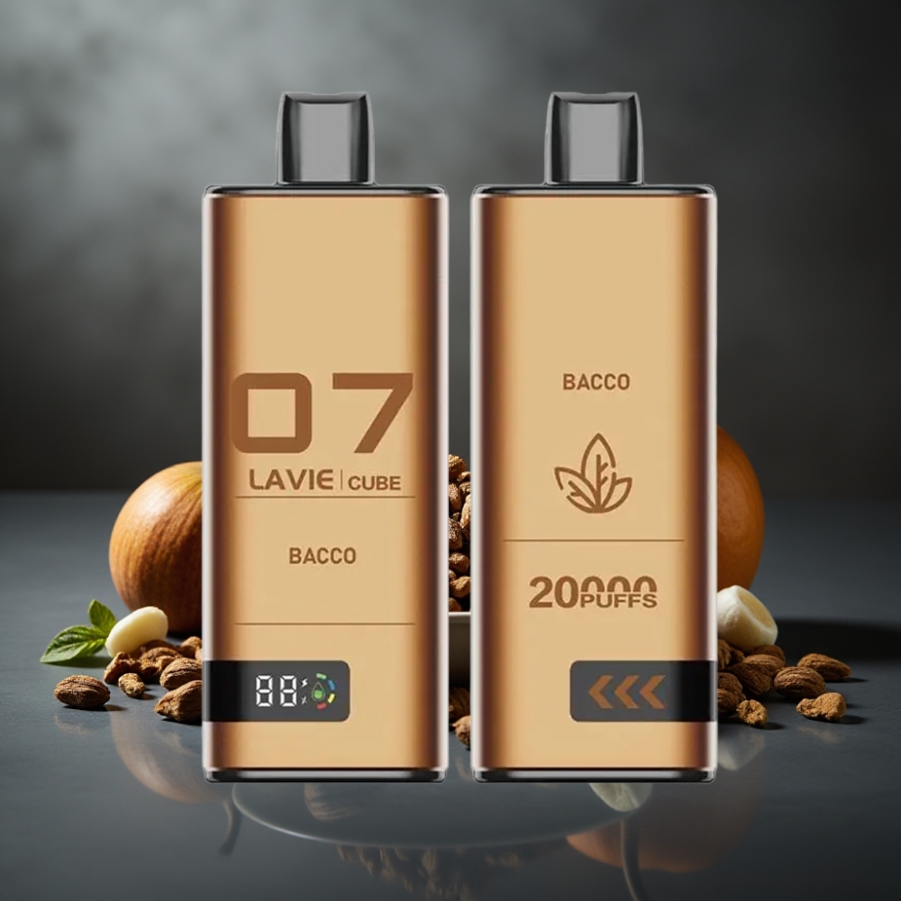 Lavie Cube 20000 Puffs Engangs Vape Bacco 28ML Type C