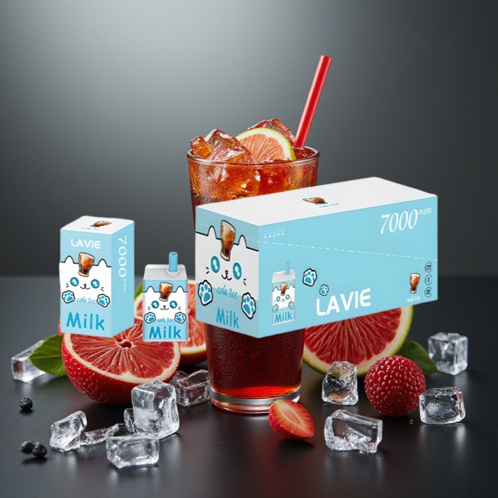 LAVIE Milk 7000 Puffs Cola Is & Mælkesmag 16ML Type C 600mAh