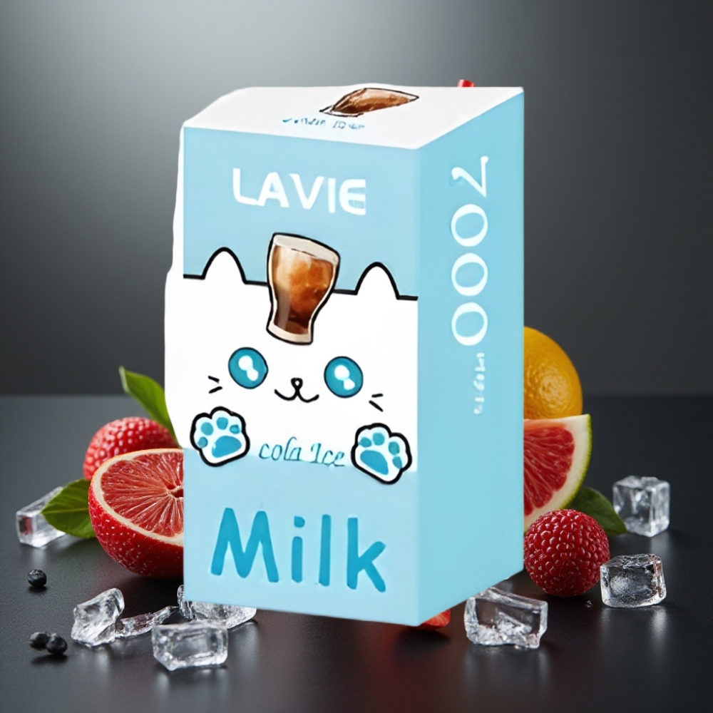 LAVIE Milk 7000 Puffs Cola Is & Mælkesmag 16ML Type C 600mAh