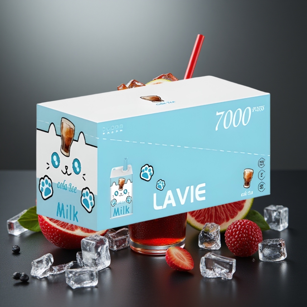 LAVIE Milk 7000 Puffs Cola Is & Mælkesmag 16ML Type C 600mAh