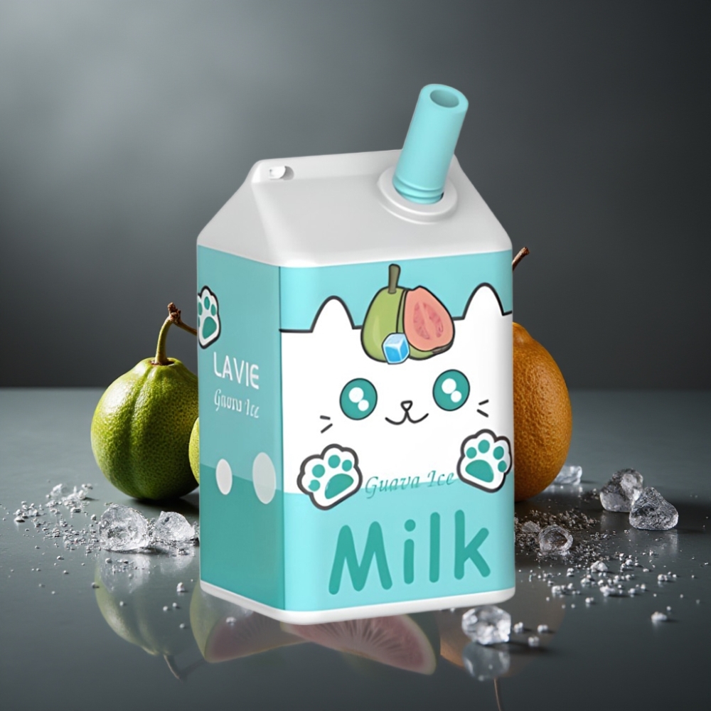 LAVIE Milk 7000 Puffs Guava Is 16ML 600mAh Type C vape wholesale in Denmark