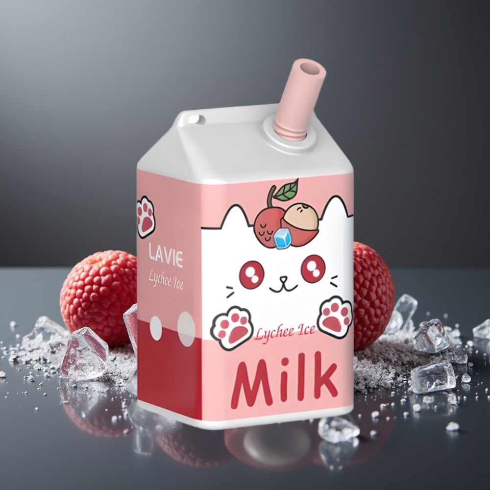 LAVIE Milk 7000 Puffs Litchi Is Disposable Vape 16ML Type C