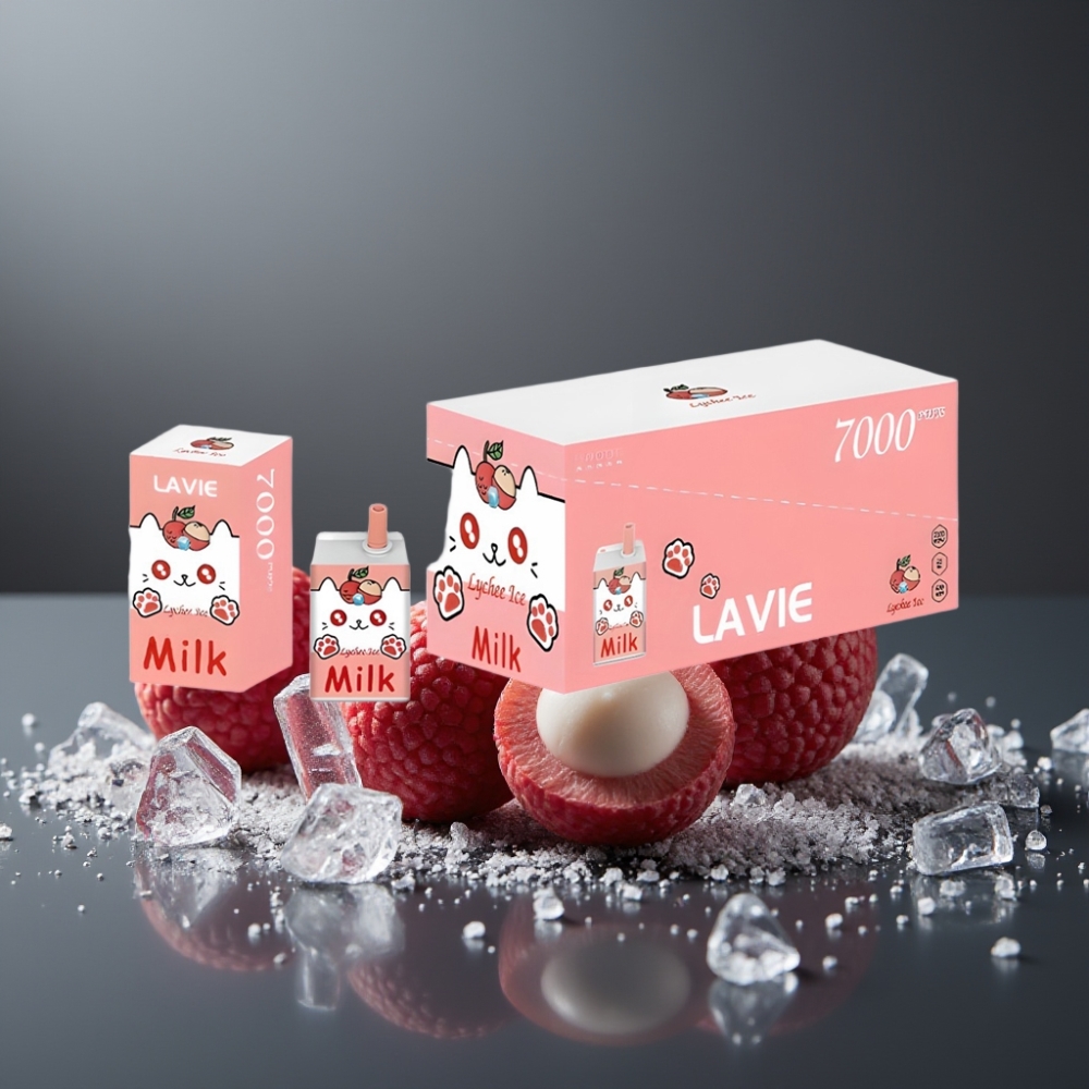 LAVIE Milk 7000 Puffs Litchi Is Disposable Vape 16ML Type C