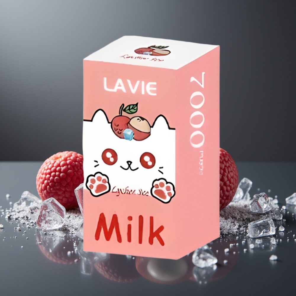 LAVIE Milk 7000 Puffs Litchi Is Disposable Vape 16ML Type C