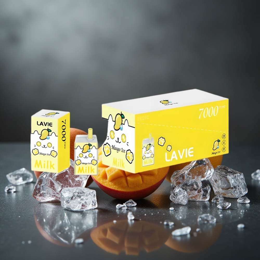 LAVIE Milk 7000 Puffs Mango Is (0% 2% 5% Nikotin, 16ML, Type C)