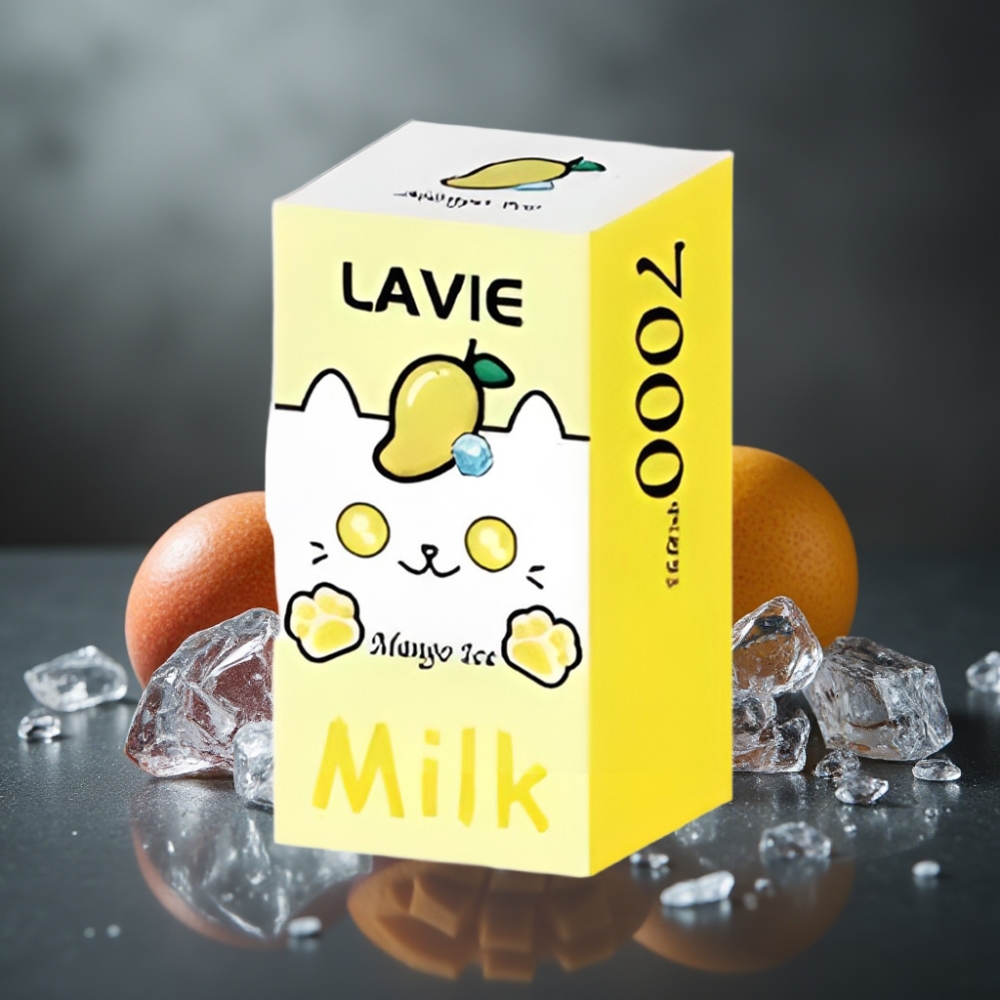 LAVIE Milk 7000 Puffs Mango Is (0% 2% 5% Nikotin, 16ML, Type C)