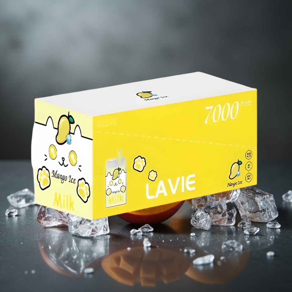 LAVIE Milk 7000 Puffs Mango Is (0% 2% 5% Nikotin, 16ML, Type C)