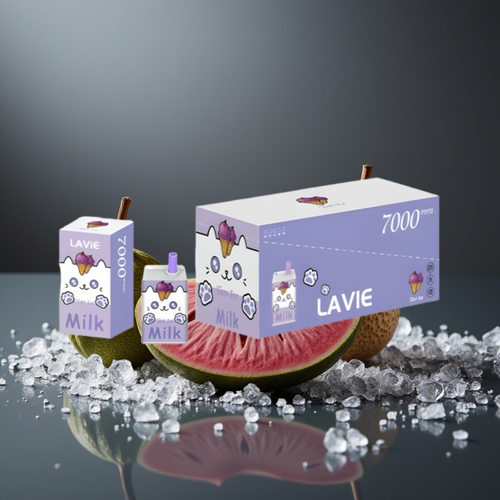 LAVIE Milk 7000 Puffs Taro Is (Taro Ice) 16ML 600mAh Type C