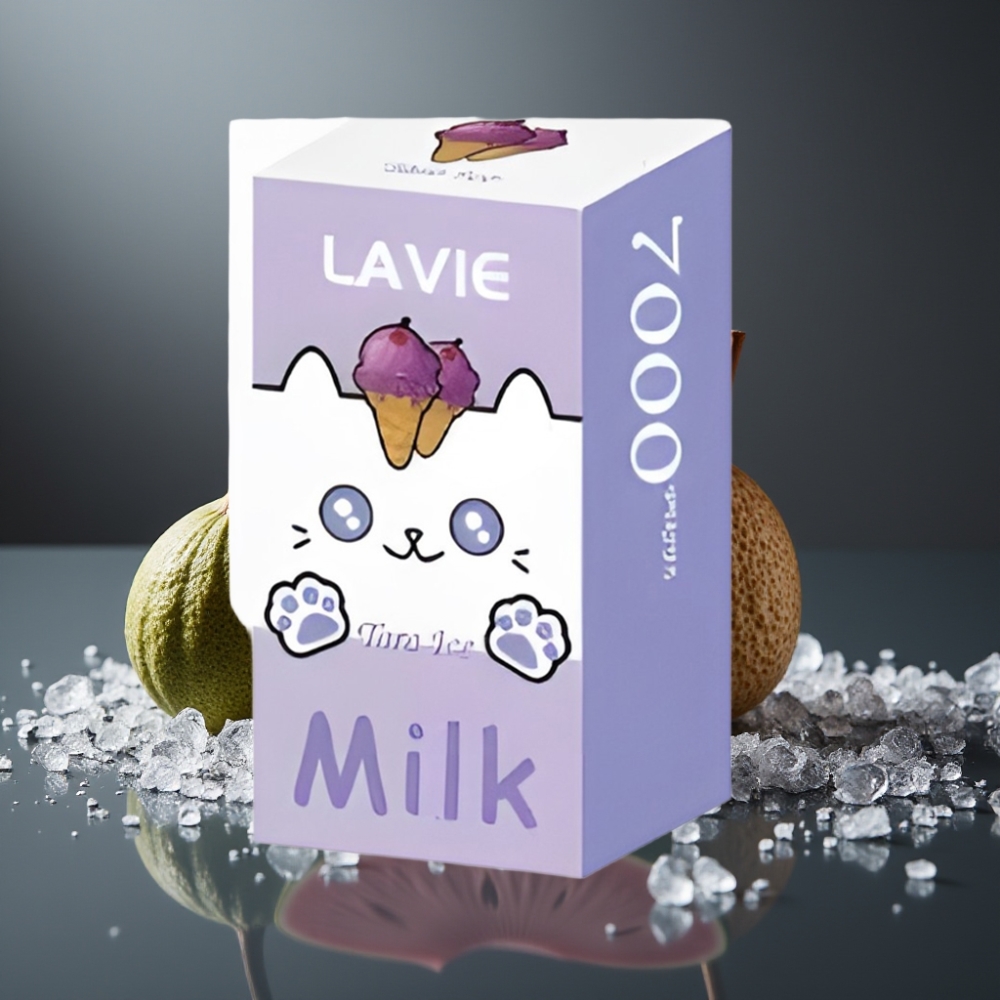 LAVIE Milk 7000 Puffs Taro Is (Taro Ice) 16ML 600mAh Type C