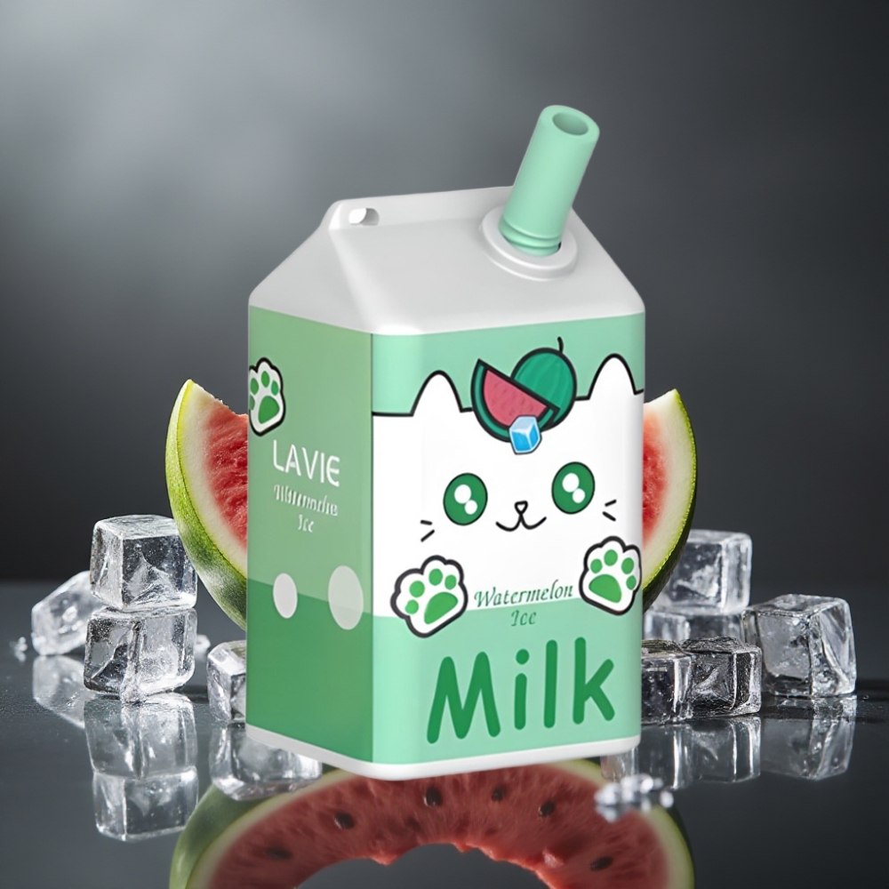 LAVIE Milk 7000 Puffs Vandmelon Is 16ML 5% Nikotin Type C