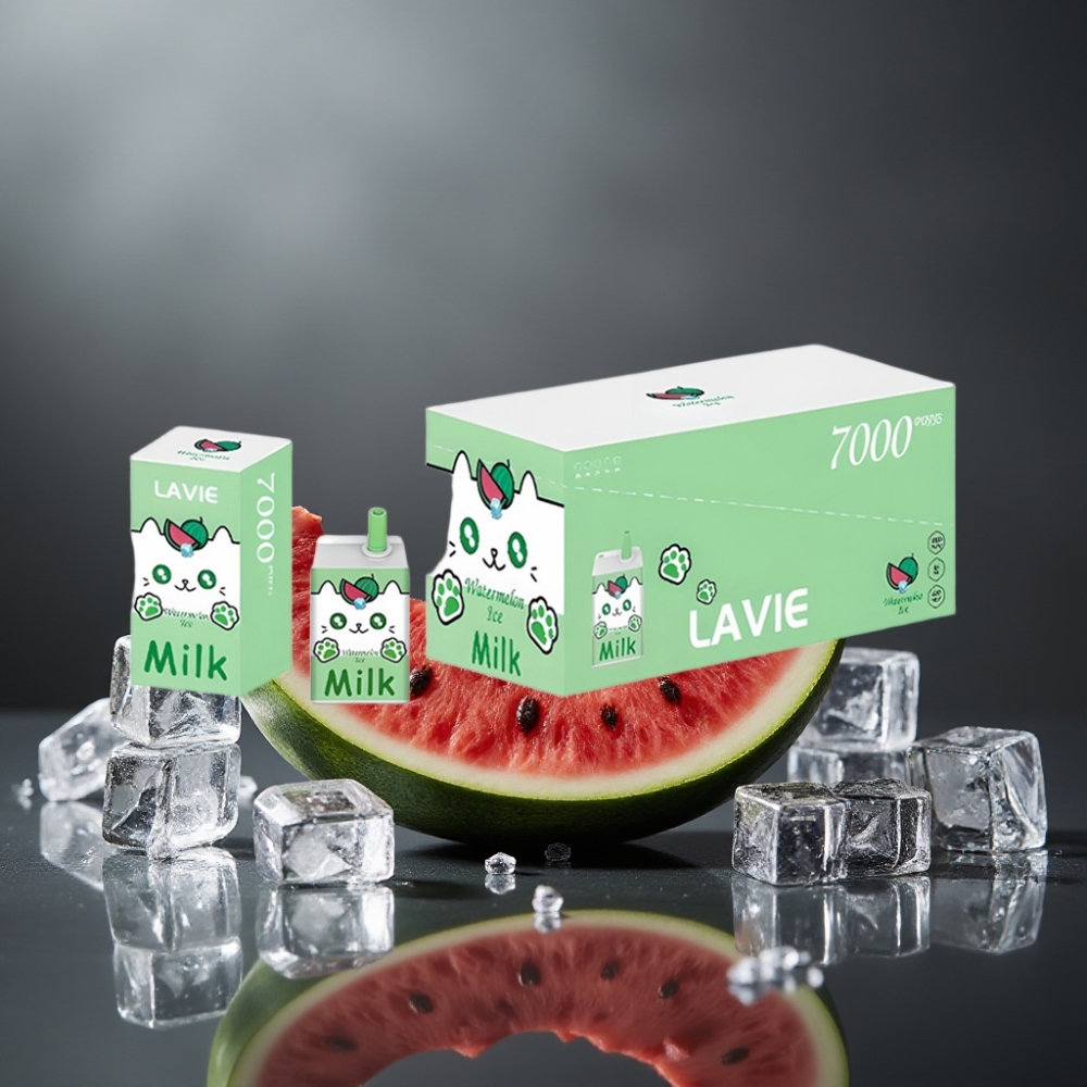 LAVIE Milk 7000 Puffs Vandmelon Is 16ML 5% Nikotin Type C