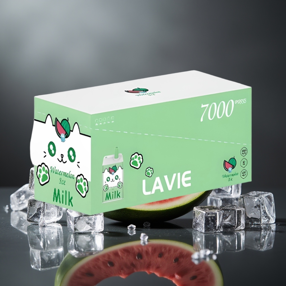 LAVIE Milk 7000 Puffs Vandmelon Is 16ML 5% Nikotin Type C