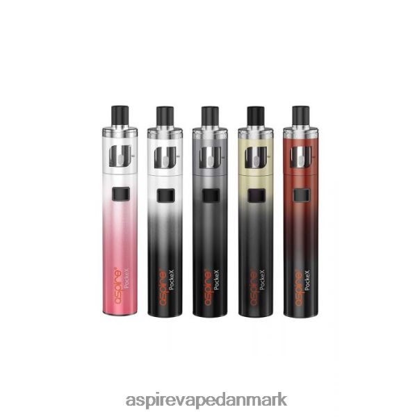 Aspire Pockex jubilæumsudgavesæt sort og hvid gradient TP8TVJ117 Aspire Vape Price