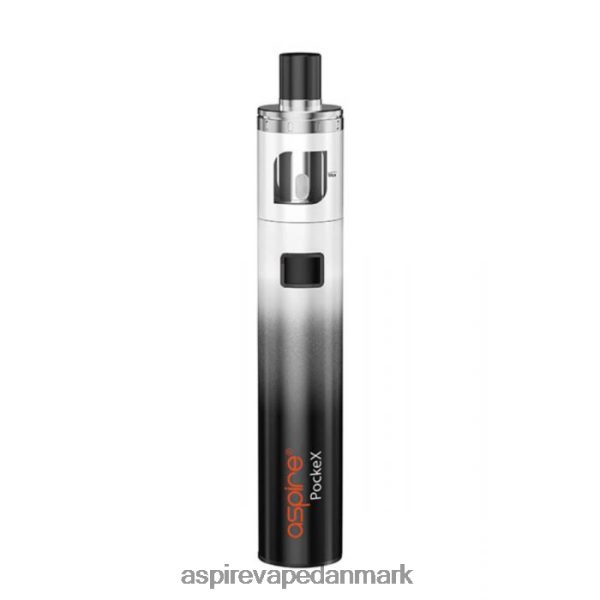 Aspire Pockex jubilæumsudgavesæt sort og hvid gradient TP8TVJ117 Aspire Vape Price